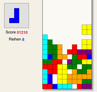 tetris spielen